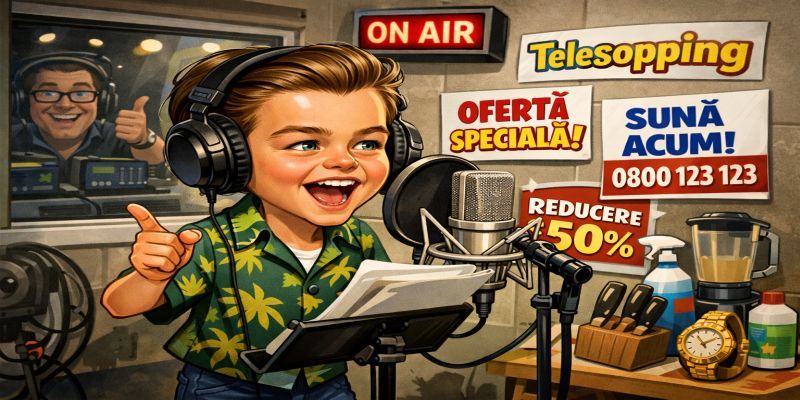 Leo1Romania Teren nou și „voci” de catifea – Cum am ajuns la Teleshopping Leo1Romania Teren nou și „voci” de catifea – Cum am ajuns la Teleshopping