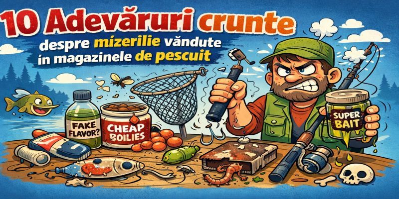Leo1Romania Opriți măcelul portofelului: 10 Adevăruri crunte despre mizeriile vândute în magazinele de pescuit!
