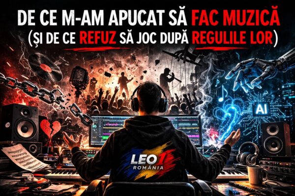 Leo1Romania De ce m-am apucat să fac muzică Leo1Romania De ce m-am apucat să fac muzică