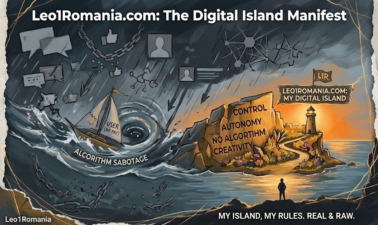 Leo1Romania De ce am ales să îmi construiesc propria „Insulă” într-un ocean de mizerie digitală