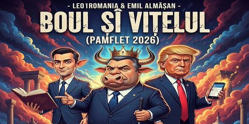 Leo1Romania Boul și Vițelul (Pamflet 2026) Leo1Romania Boul și Vițelul (Pamflet 2026)