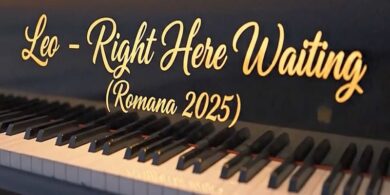 Leo1Romania Te voi aștepta (Right Here Waiting 2025 Cover)