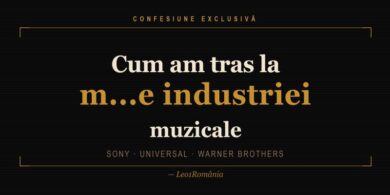 Leo1Romania Cum am tras la m...e industriei muzicale – Sony, Universal, WB