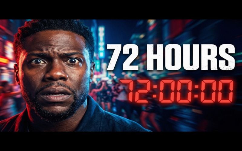 Leo1Romania "72 Hours" (2026) – Când Kevin Hart trage de scenariu ca de o gumă de mestecat
