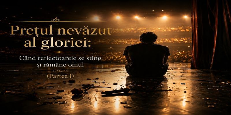Leo1Romania Prețul nevăzut al gloriei: Când reflectoarele se sting și rămâne omul (Partea I)