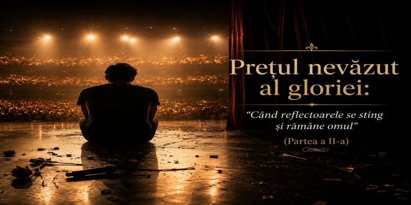 Leo1Romania Prețul nevăzut al gloriei: Când reflectoarele se sting și rămâne omul (Partea a II-a)