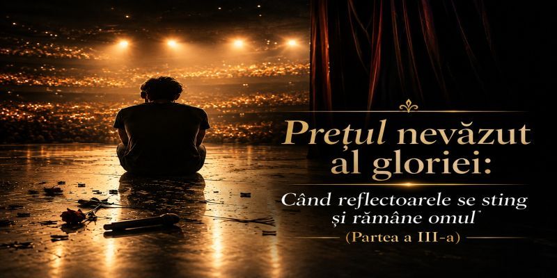 Leo1Romania Prețul nevăzut al gloriei: Când reflectoarele se sting și rămâne omul (Partea a III-a)